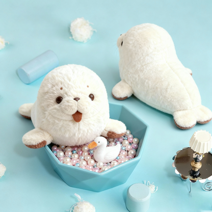 Muu the Pure White Seal Plush