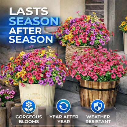 🎉 Last Day Sale 50% OFF🎉Realistic UV-Resistant Outdoor Flowers – Zero Maintenance