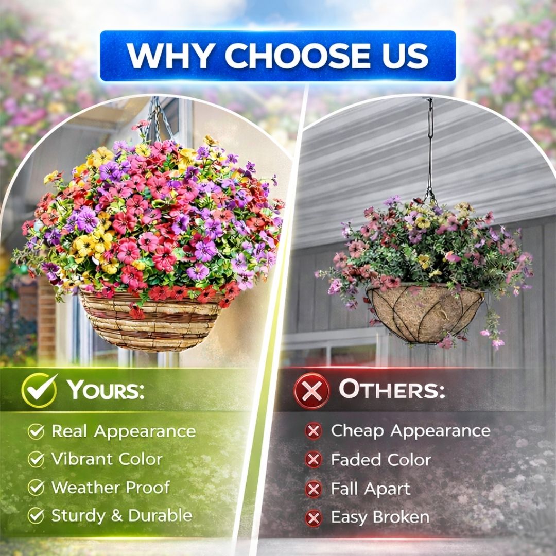 🎉 Last Day Sale 50% OFF🎉Realistic UV-Resistant Outdoor Flowers – Zero Maintenance