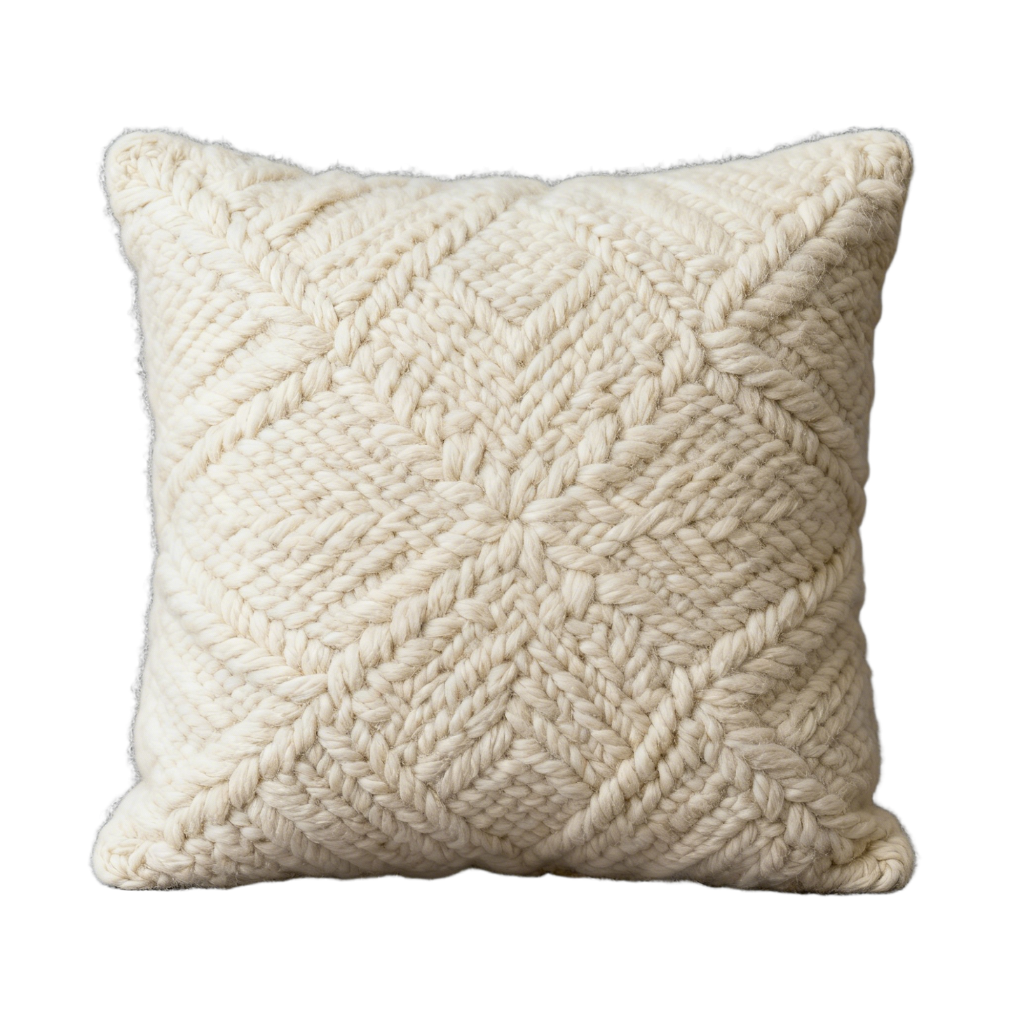 Cozy Braided Texture Throw Pillow