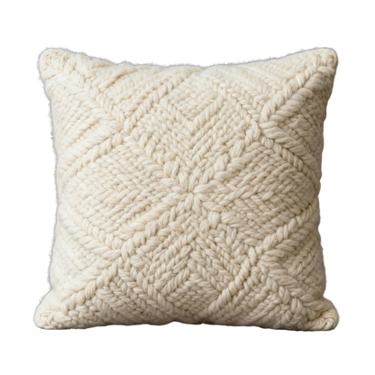 Cozy Braided Texture Throw Pillow
