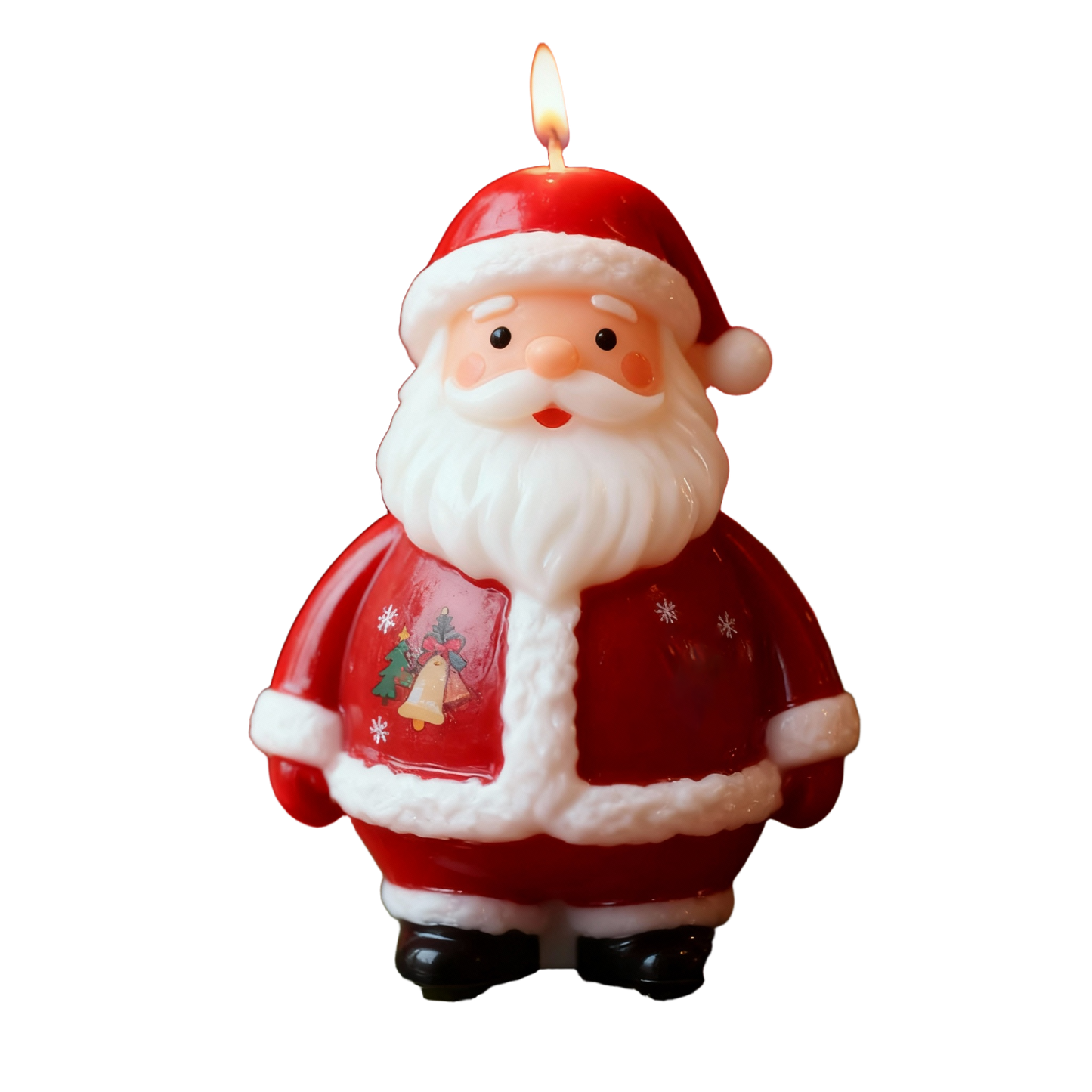 Christmas Santa Candle