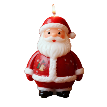 Christmas Santa Candle