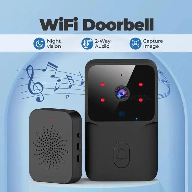 Low-power video doorbell, WIFI wireless doorbell, high-definition intelligent security home intercom