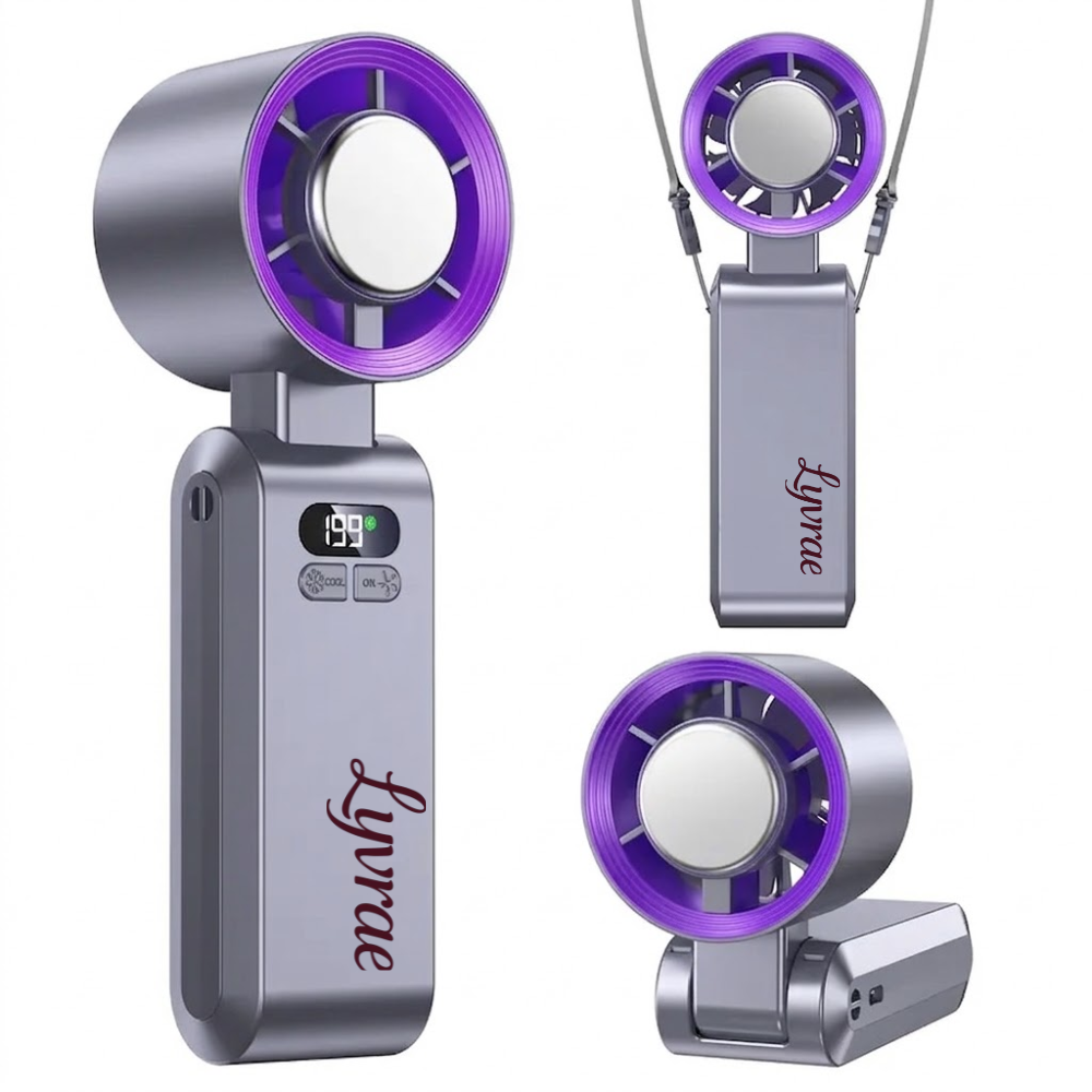 Lyvrae High-Power Portable Pocket Cooling Fan