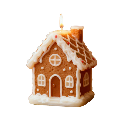 Gingerbread Cottage Candle