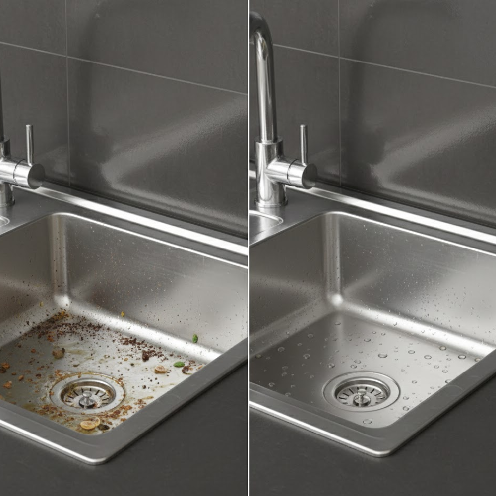 Lyvrae ProComfort Dish Scrubber with Built In Soap Dispenser (including 7 Refills)