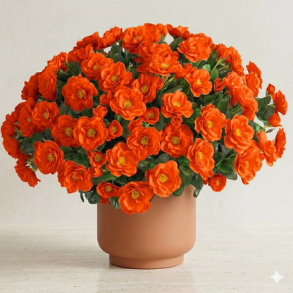 Faux Outdoor Artificial Flower Plants