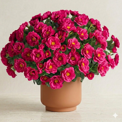 Faux Outdoor Artificial Flower Plants