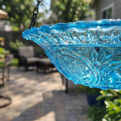 ✨2026 Spring special offer🐦 Solar Cascade Hanging Bird Bath Fountain