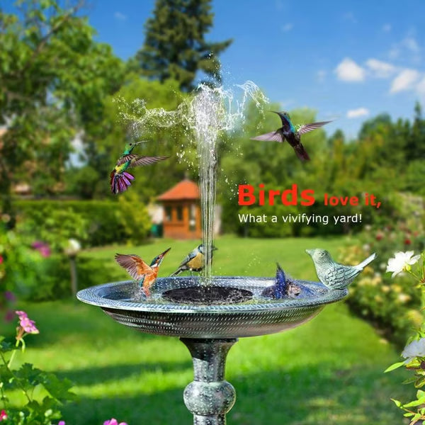 🔥Highly Rated 🔥Solar Bird Bath Fountain