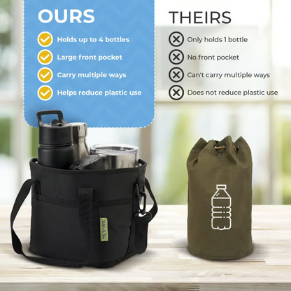 🔥Last Day 49% OFF - ✨Family Size 4 Compartment Drink Bag
