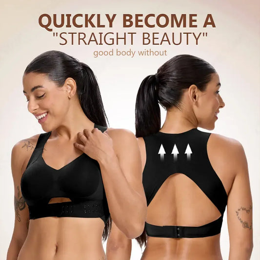 【Postural correction 】"Organic Modal Seamless Posture Bra THE PT-APPROVED BRA THAT INSTANTLY ALIGNS YOUR SHOULDERS & SPINE!RELIEVE YOUR PAIN
