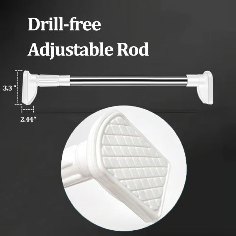 🔥49% OFF TODAY - Drill-Free Adjustable Rod
