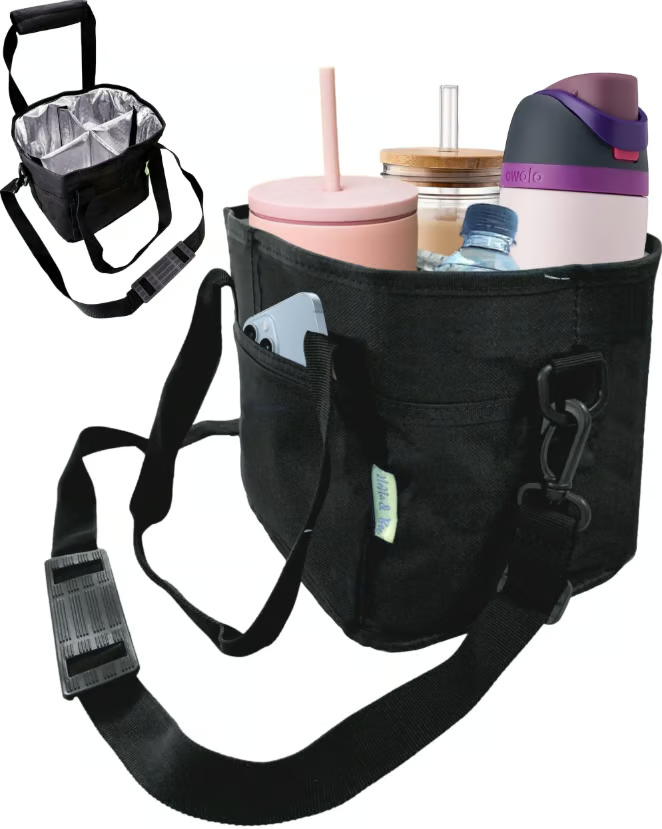 🔥Last Day 49% OFF - ✨Family Size 4 Compartment Drink Bag