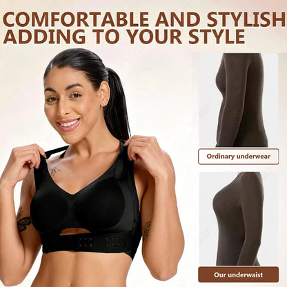 【Postural correction 】"Organic Modal Seamless Posture Bra THE PT-APPROVED BRA THAT INSTANTLY ALIGNS YOUR SHOULDERS & SPINE!RELIEVE YOUR PAIN
