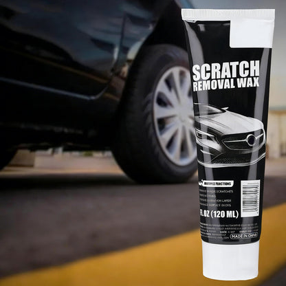 Universal Car Scratch Remover Wax – Removes Scratches, Stains & Oxidation, Restores Headlights Too! 🚗✨