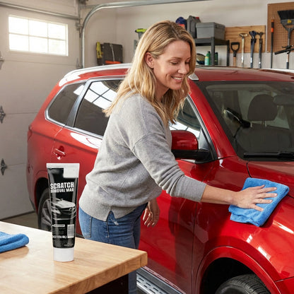 Universal Car Scratch Remover Wax – Removes Scratches, Stains & Oxidation, Restores Headlights Too! 🚗✨
